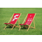 Deck chairs without armrest, mechanism and print