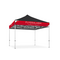 Gazebos with interchangeable banners, mechanism and print