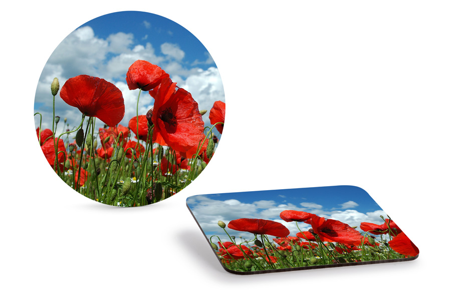 Sample RICOLOR® onderzetters, vaatwasmachinebestendig