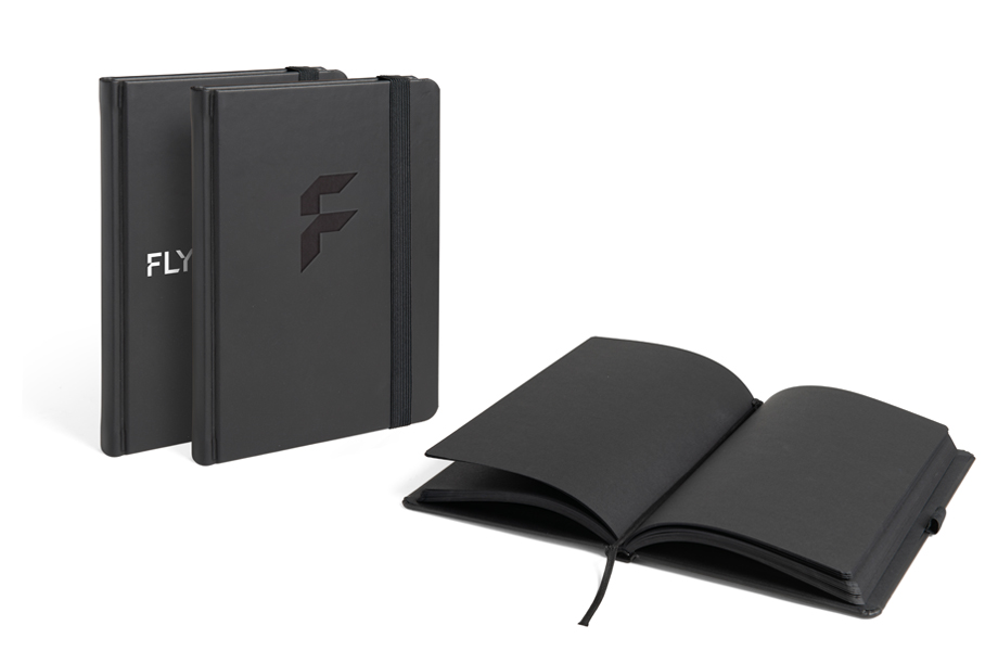 Notizbücher mit Schwarzpapier