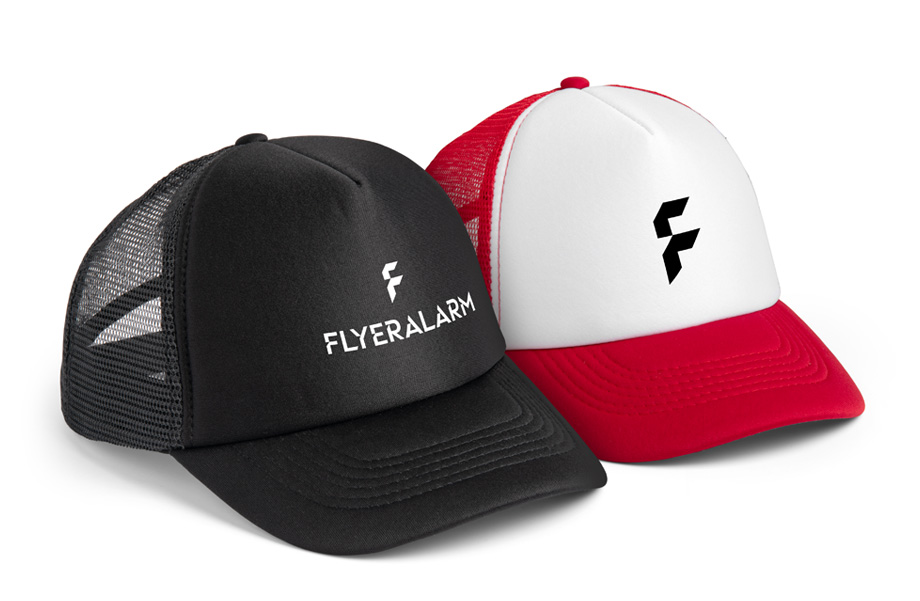 Gorras de camionero, impresión digital