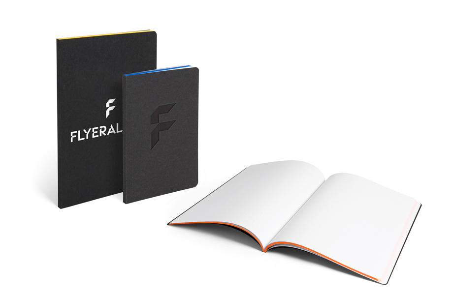 Notizbücher Softcover Farbschnitt