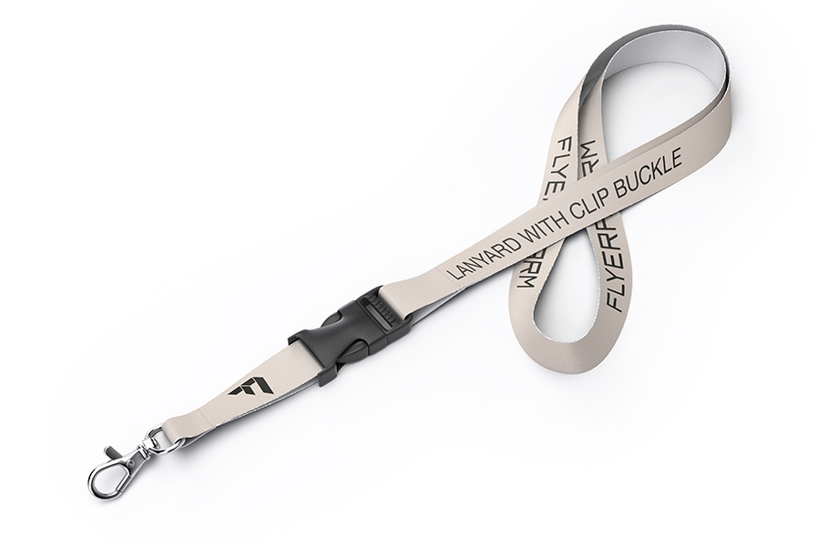 Lanyards met klikgesp