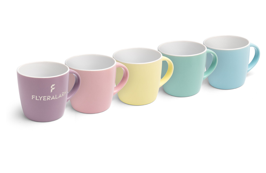 Tassen konvex, pastell