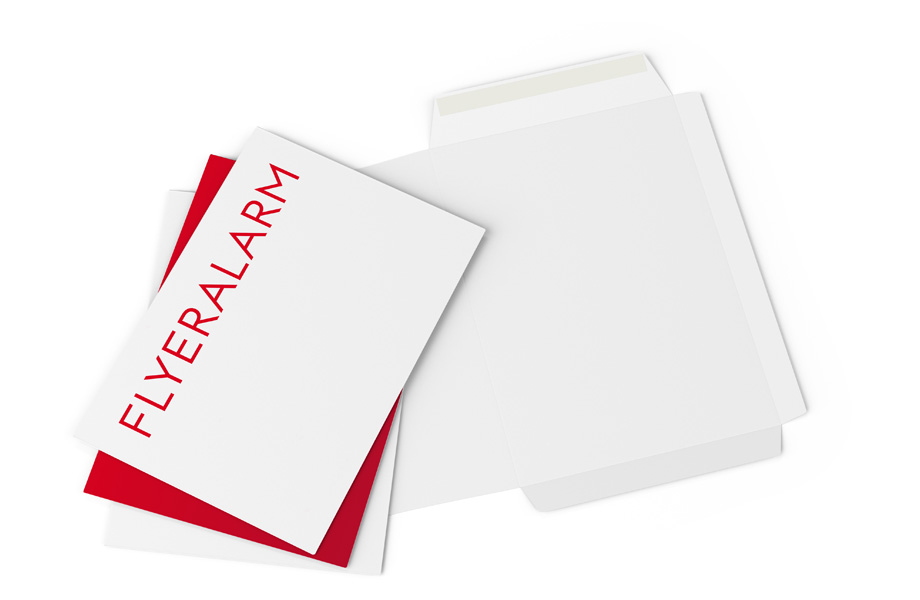 Briefumschläge ohne Fenster, haftklebend