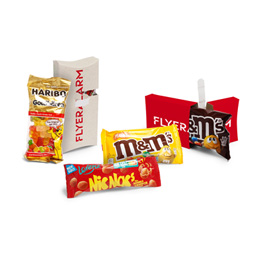 Snacks in Promotional Packaging