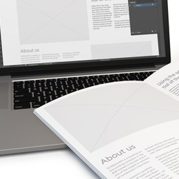 Brochure Budget (Digital Print) Sample Print