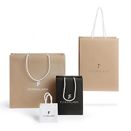 Paper Bags with Hot Foil Embossing