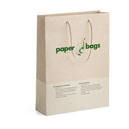 Sample Bag Made of Grass Paper