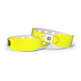 Braccialetti identificativi in vinile, non stampati