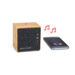 Bluetooth Lautsprecher Bambus bedrucken  gnstig bei FLYERALARM