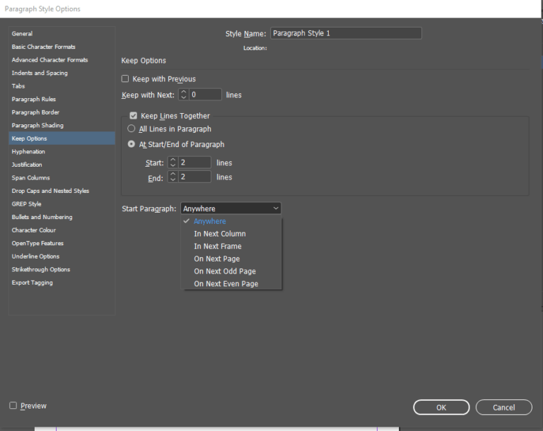 Alarming Letterforms Indesign Tutorial: Skapa styckeformat i InDesign – FLYERALARM Blog