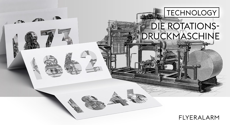 Geschichte des Drucks, Rotationsdruckmaschine