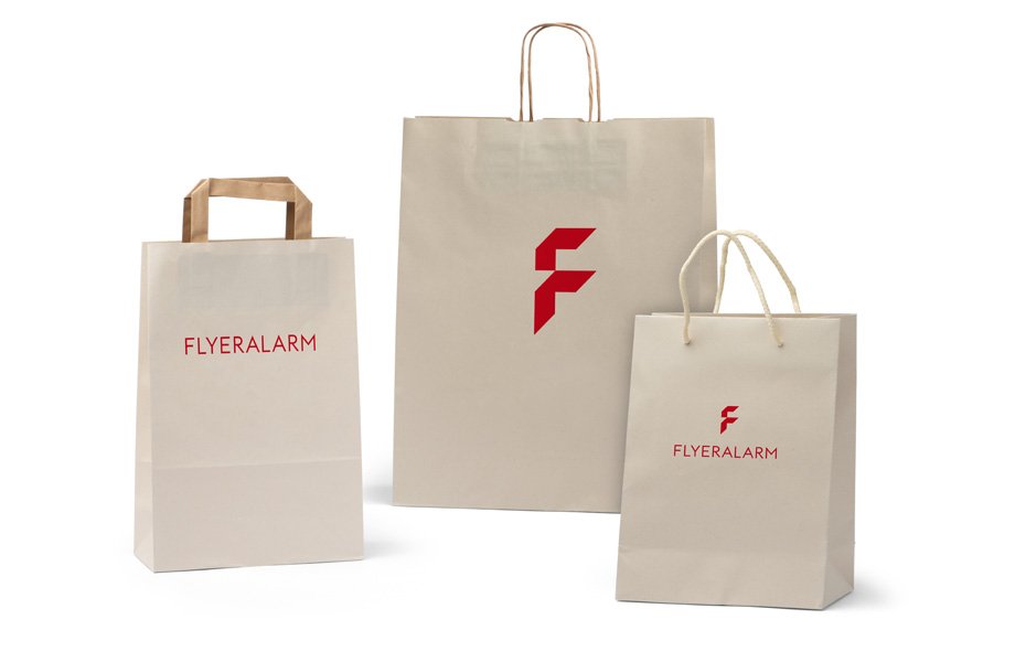 Tragetaschen aus Zuckerrohrpapier