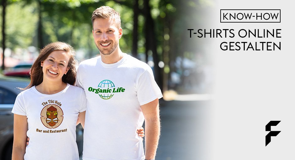 T-Shirts selbst gestalten – online, intuitiv und schnell