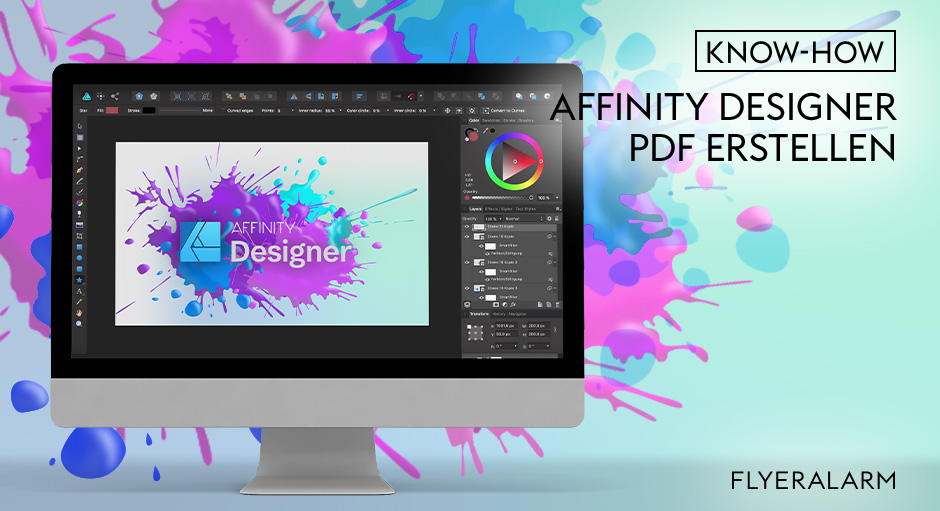 Affinity Designer Tutorial Druckfahige Pdfs Erstellen Flyeralarm Blog