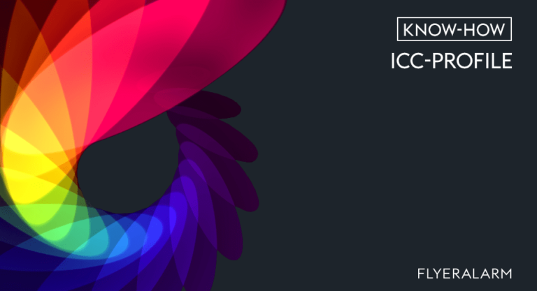 ICCProfile richtig verwenden Flyeralarm