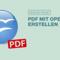 Mit Open Office PDFs erstellen