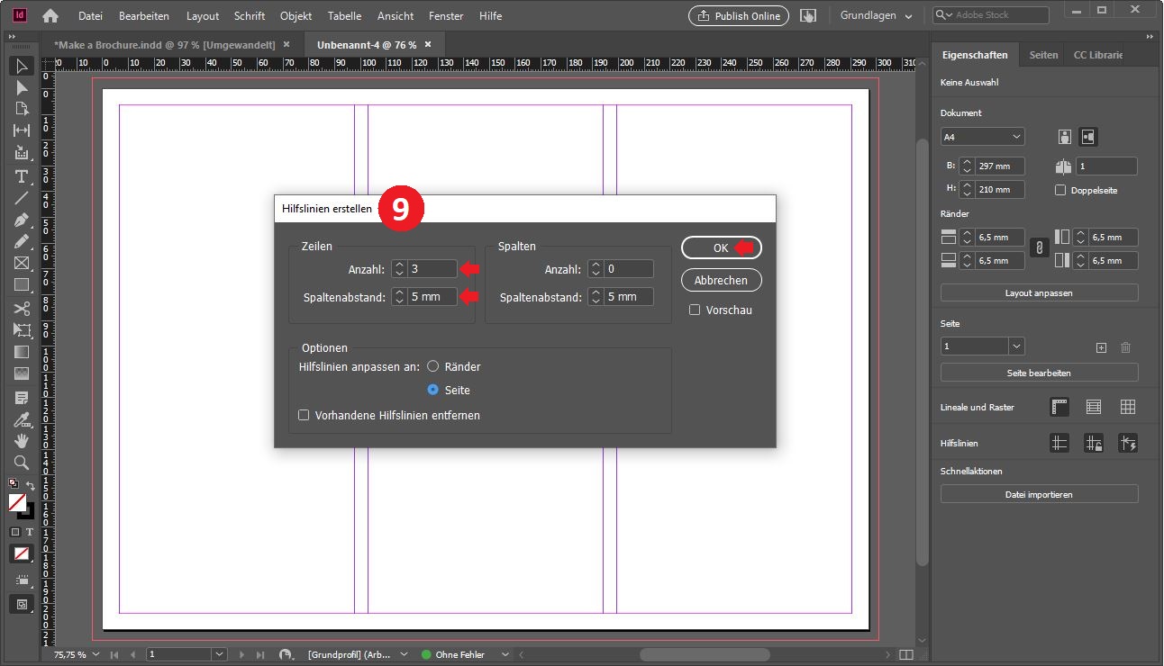 Prospekte Gestalten Mit Indesign Flyeralarm