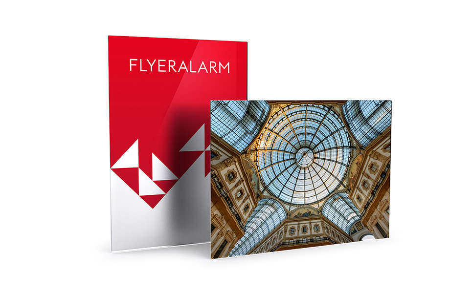 UV-Direktdruck auf Acrylglas Produktbeispiel