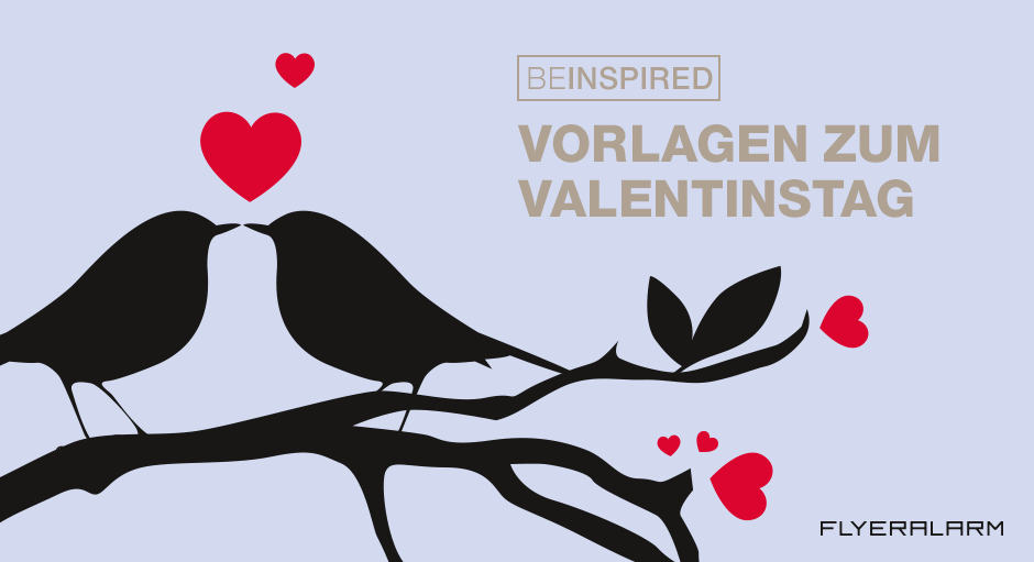 Kostenlose Vorlagen Und Schriften Zum Valentinstag Flyeralarm