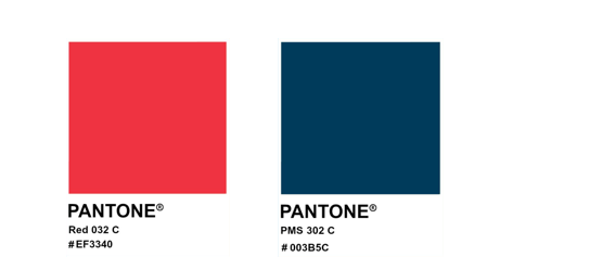 Pantone Farbbeispiel