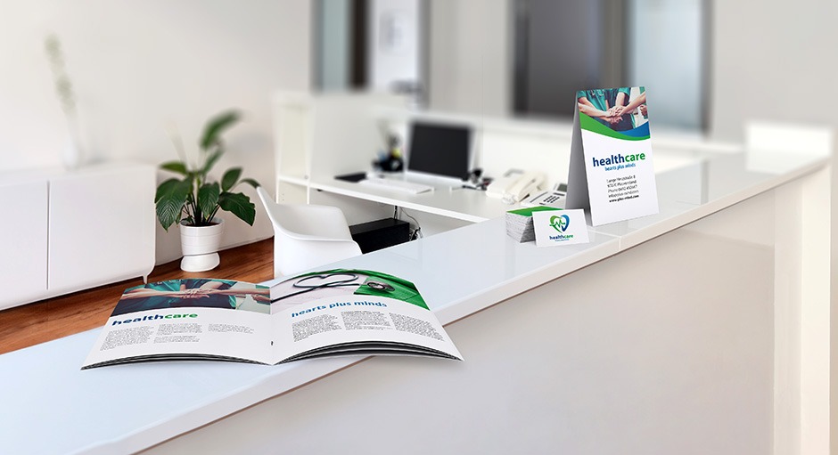 Praxismarketing: So werben Sie erfolgreich im Gesundheitswesen, zu sehen ist der Empfangstresen einer Praxis