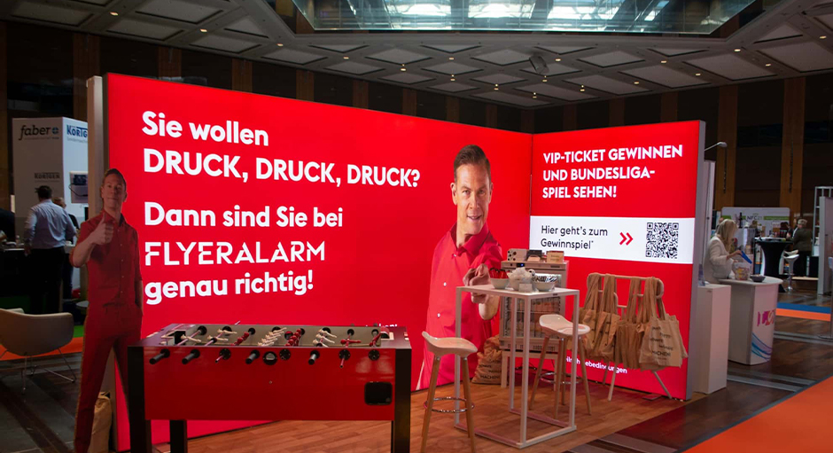 FLYERALARM Blog Titelbild In 6 Wochen zum perfekten Messestand