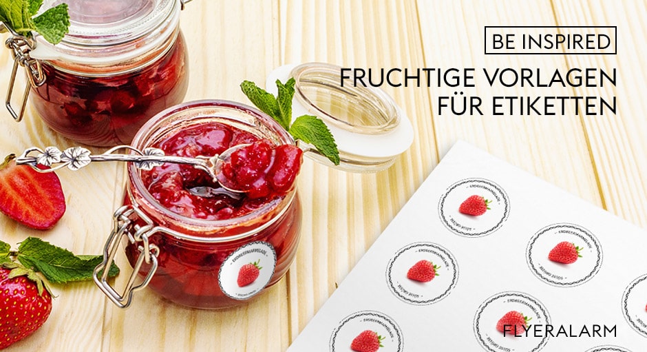 Etiketten Vorlagen Fur Marmelade Und Mehr Flyeralarm Ch