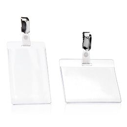 Clip per tesserini con portabadge