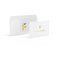 Hoogwaardige enveloppen met digitale foliedruk goud