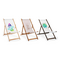 Liegestühle Holz mit SEAQUAL® Liegestühle Holz mit SEAQUAL®