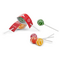 Lollipops mit Werbe-Banderole