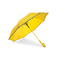 Paraguas con mango engomado