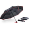 Svarta paraplyer i handväskformat