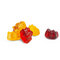 Bonbons gélifiés en forme d’ourson au jus de fruit