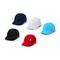 basiskleur Cool Fit caps 6-panel: wit, rood, blauw, marineblauw of zwart
