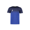 T-shirt de sport sans couture pour homme - bleu chiné