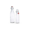 Produktprov glasflaskor med bygelkork