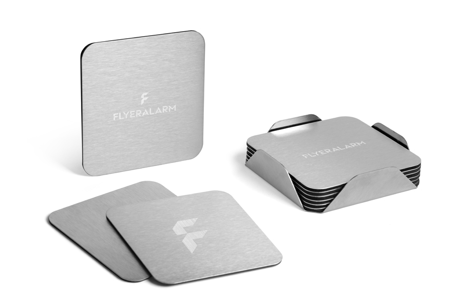 Untersetzer aus Aluminium