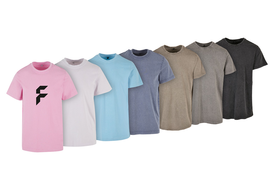 Build your Brand T-Shirts Acid Wash