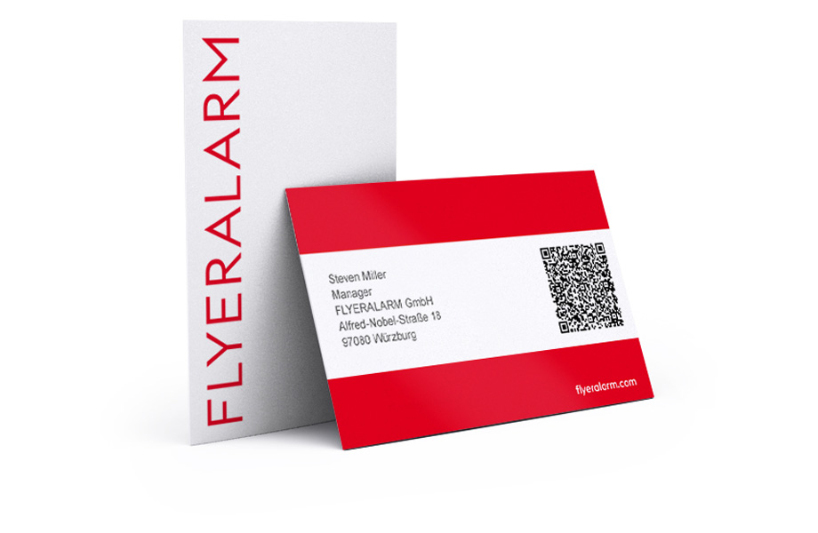 Digitale Visitenkarten mit QR-Code günstig und schnell bei FLYERALARM