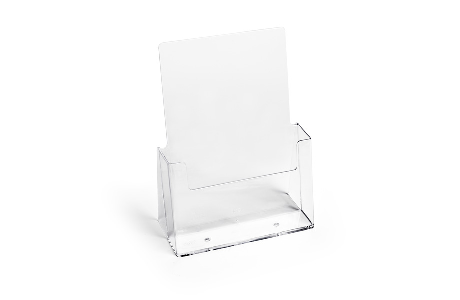 A5 brochure display stands lowcost and quick at FLYERALARM