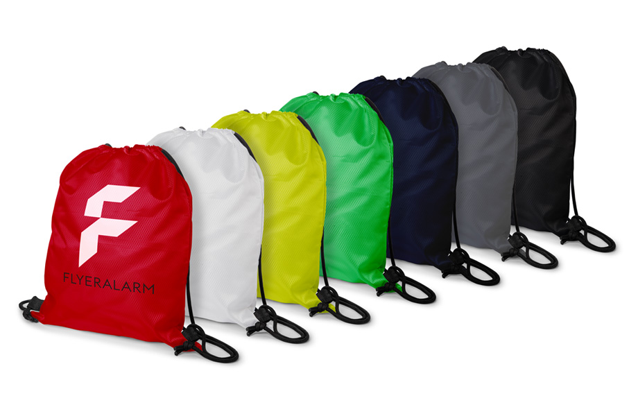 Diamond ripstop gym bags printed by FLYERALARM