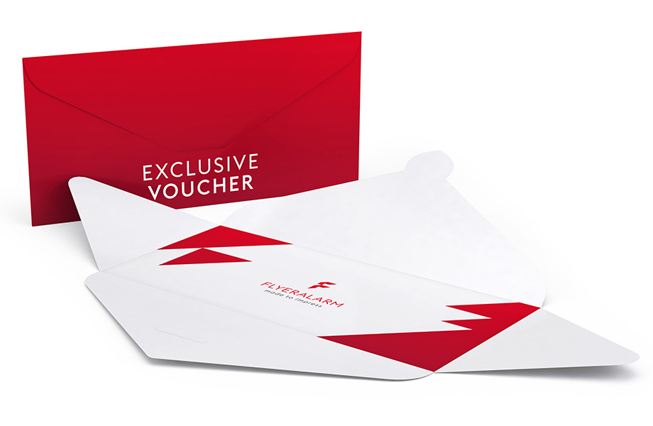 Vouchers lowcost and quick at FLYERALARM