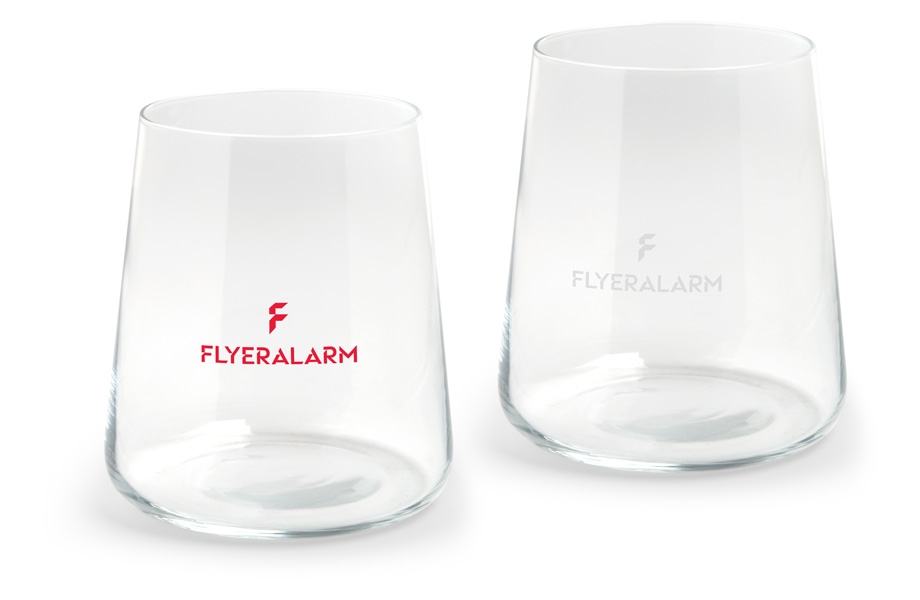 Vasos de agua modernos