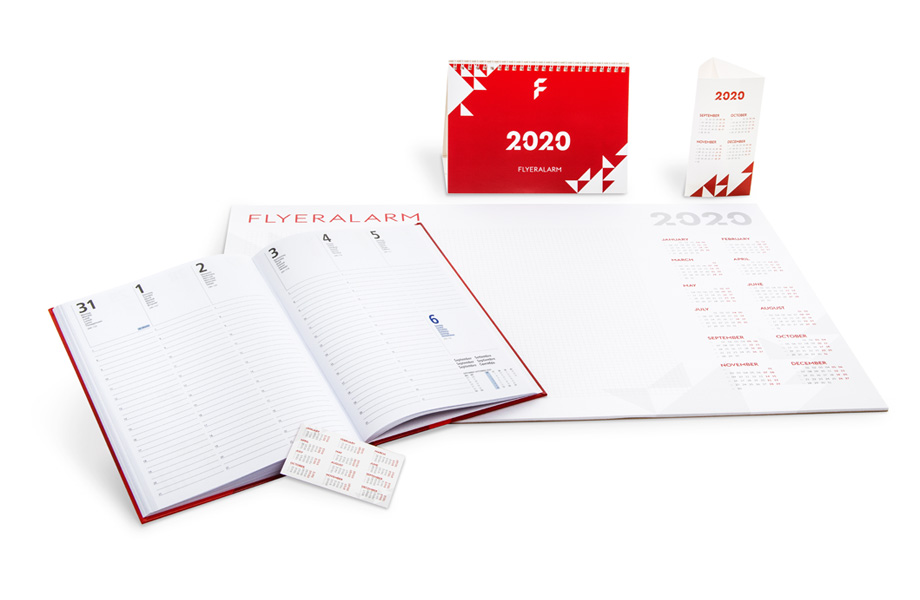 Kalender-Musterbox günstig und schnell bei FLYERALARM