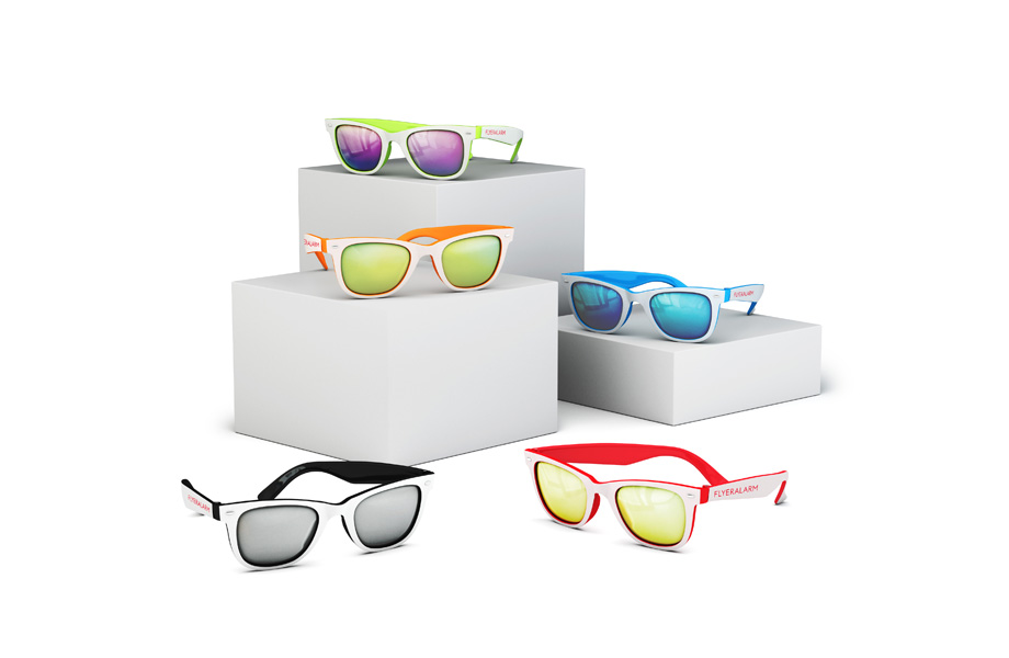 Solbriller tofarvede - og billigt hos FLYERALARM