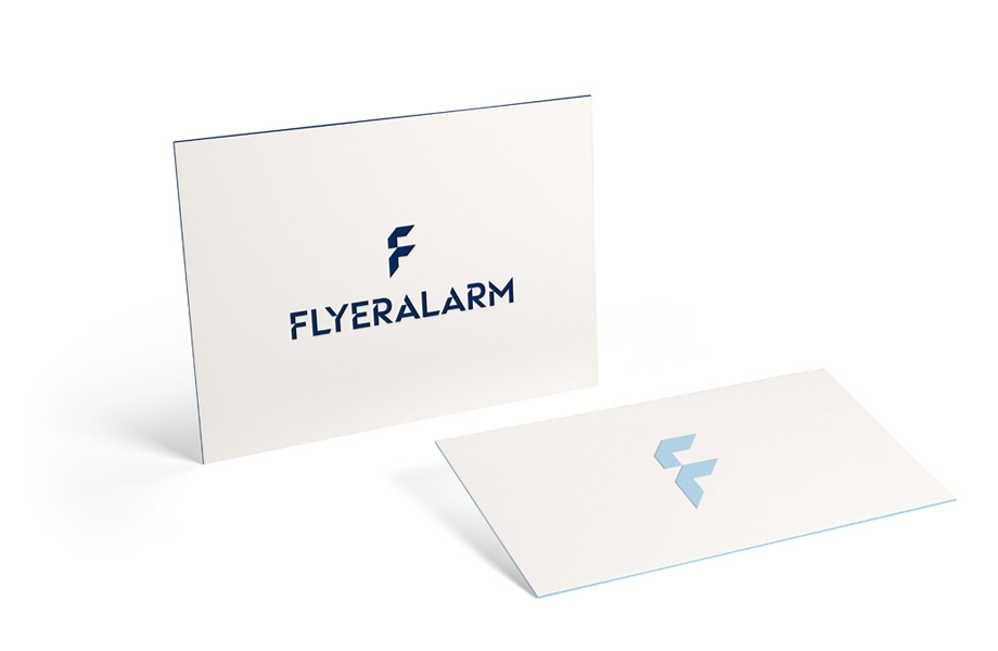 Postkort med letterpress