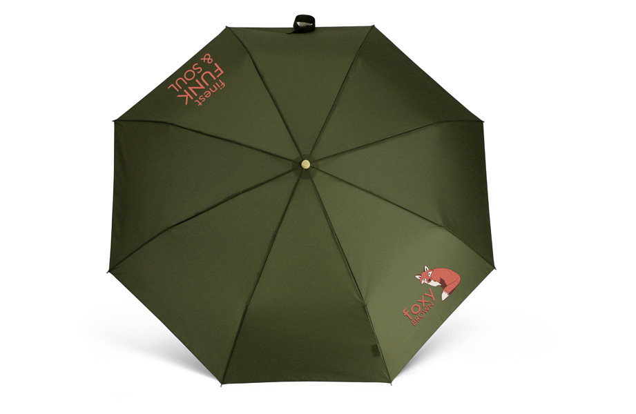 Doppler Nature Mini Taschenschirm - 25 Cm Kompakt, Recyceltes PET, FSC-Holzgriff